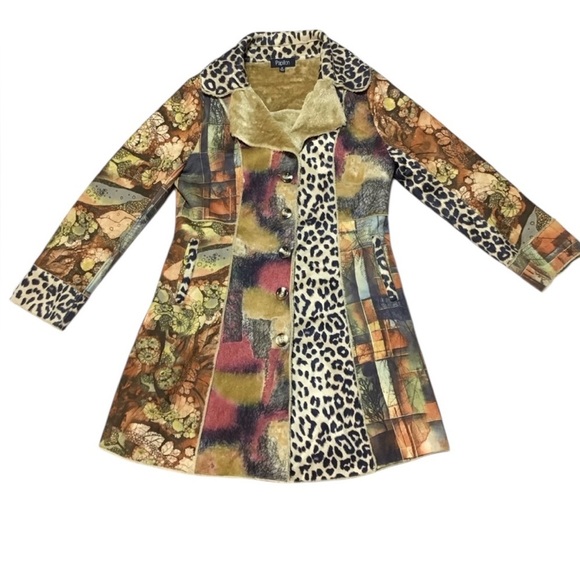 Papillon  Multicolor Patchwork Jacket - Picture 4 of 15